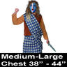 View Item Adult Brave Scotsman Braveheart Highlander Fancy Dress Costume Mens Gents